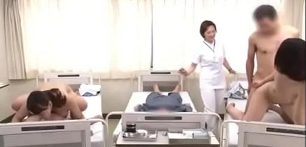  japanese nurses taking care of patients